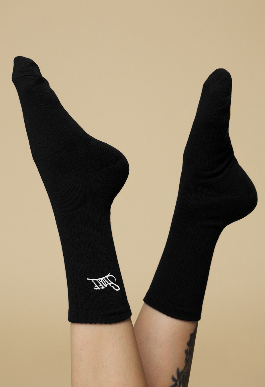 Skarpety Staff black logo (тtrzy pary) (r.36-38)