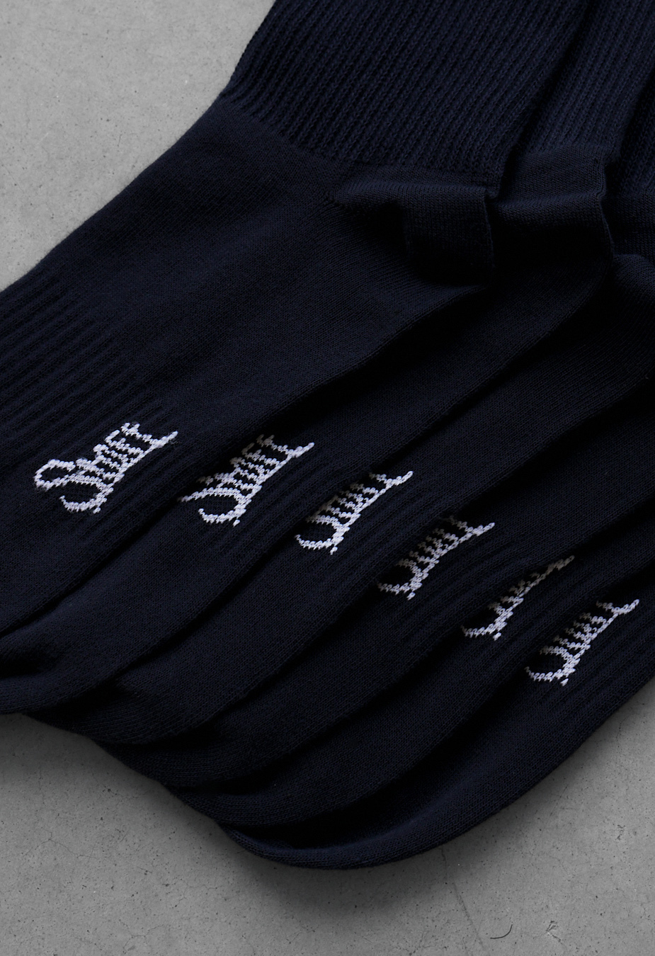 Skarpety Staff navy logo (3 pary) (r.39-42)