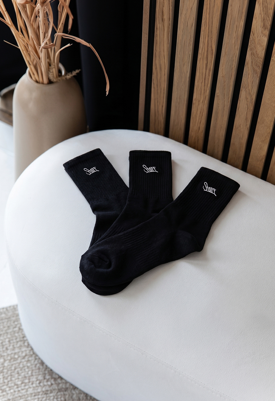 Skarpety Staff black logo (trzy pary) (r.39-41)