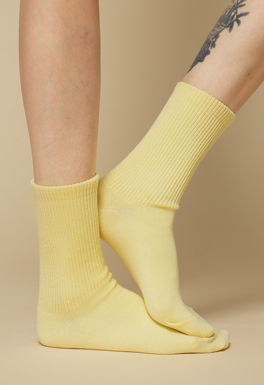 Skarpety Staff pink/yellow/light blue logo (trzy pary) (r.39-41)
