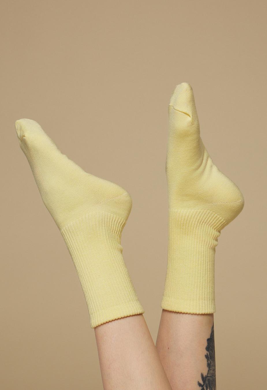 Skarpety Staff pink/yellow/light blue logo (trzy pary) (r.36-38)