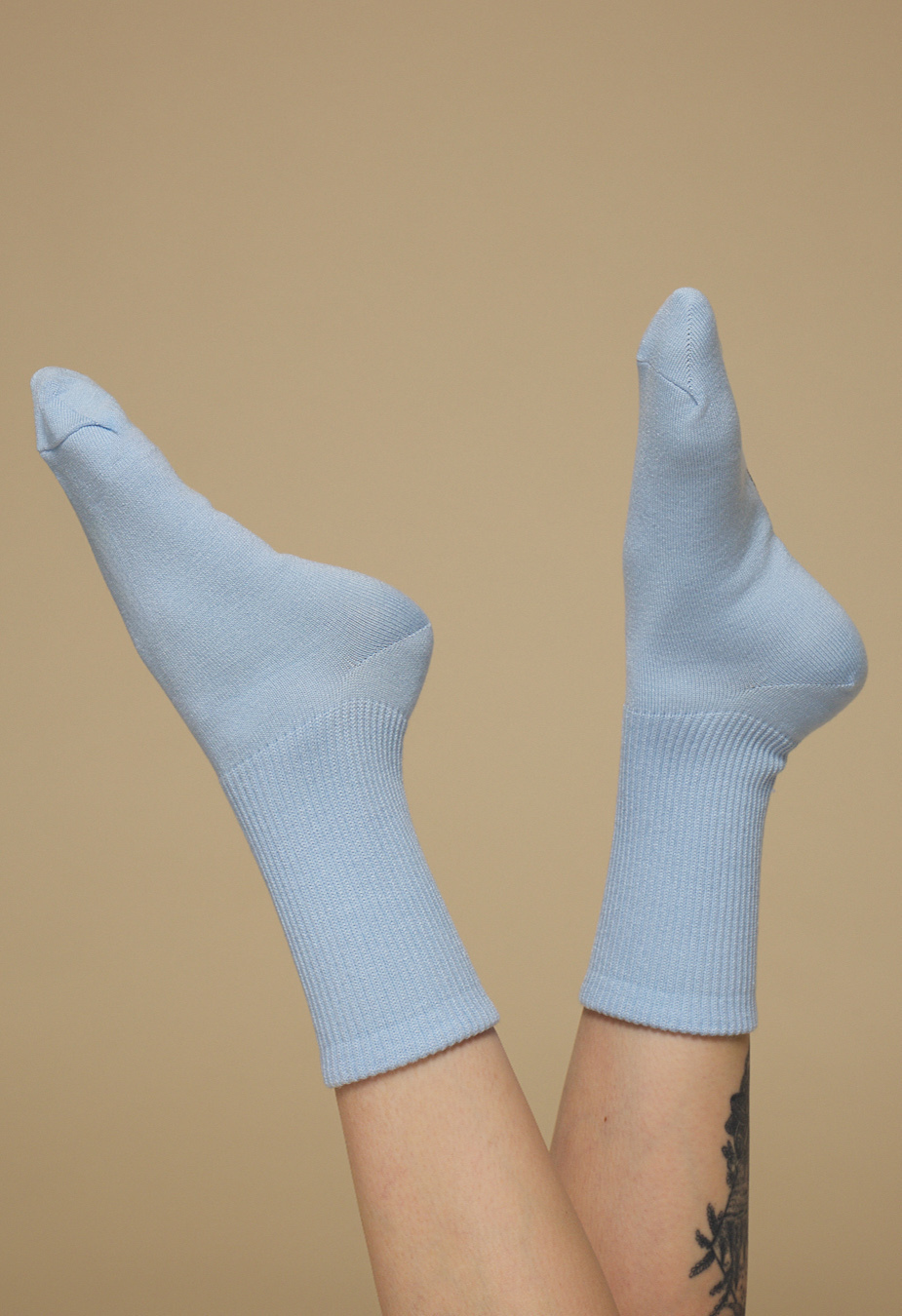 Skarpety Staff pink/yellow/light blue logo (trzy pary) (r.36-38)