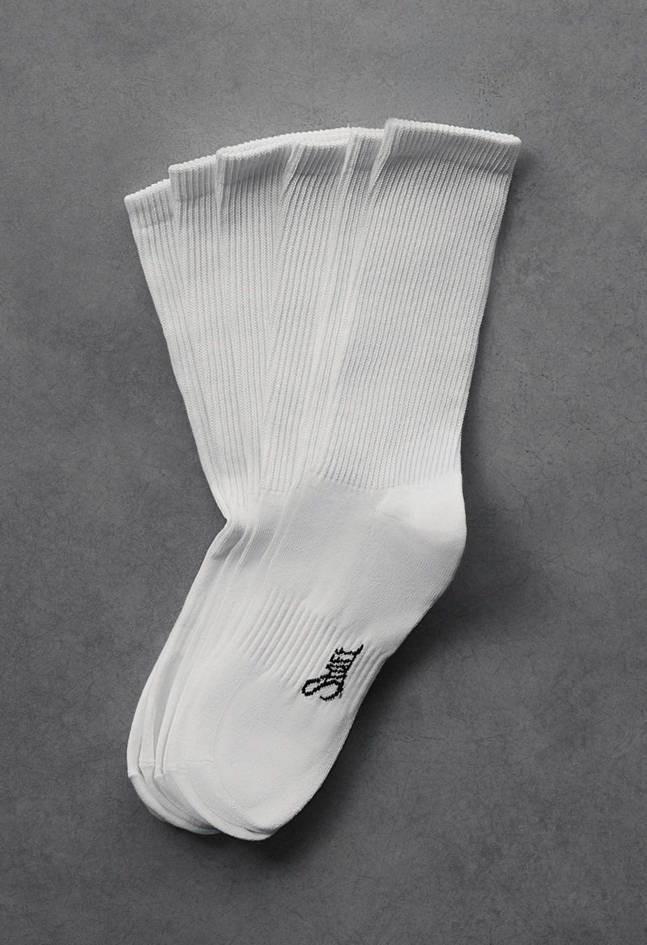 Skarpety Staff white logo (trzy pary) (r.39-41)