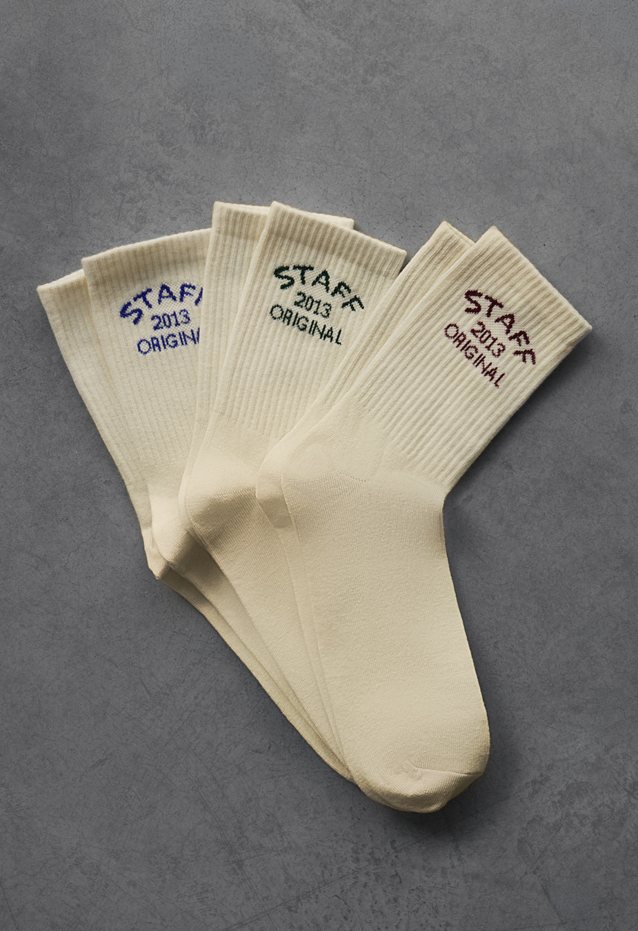 Skarpety Staff original milk (trzy pary) (r.40-45)