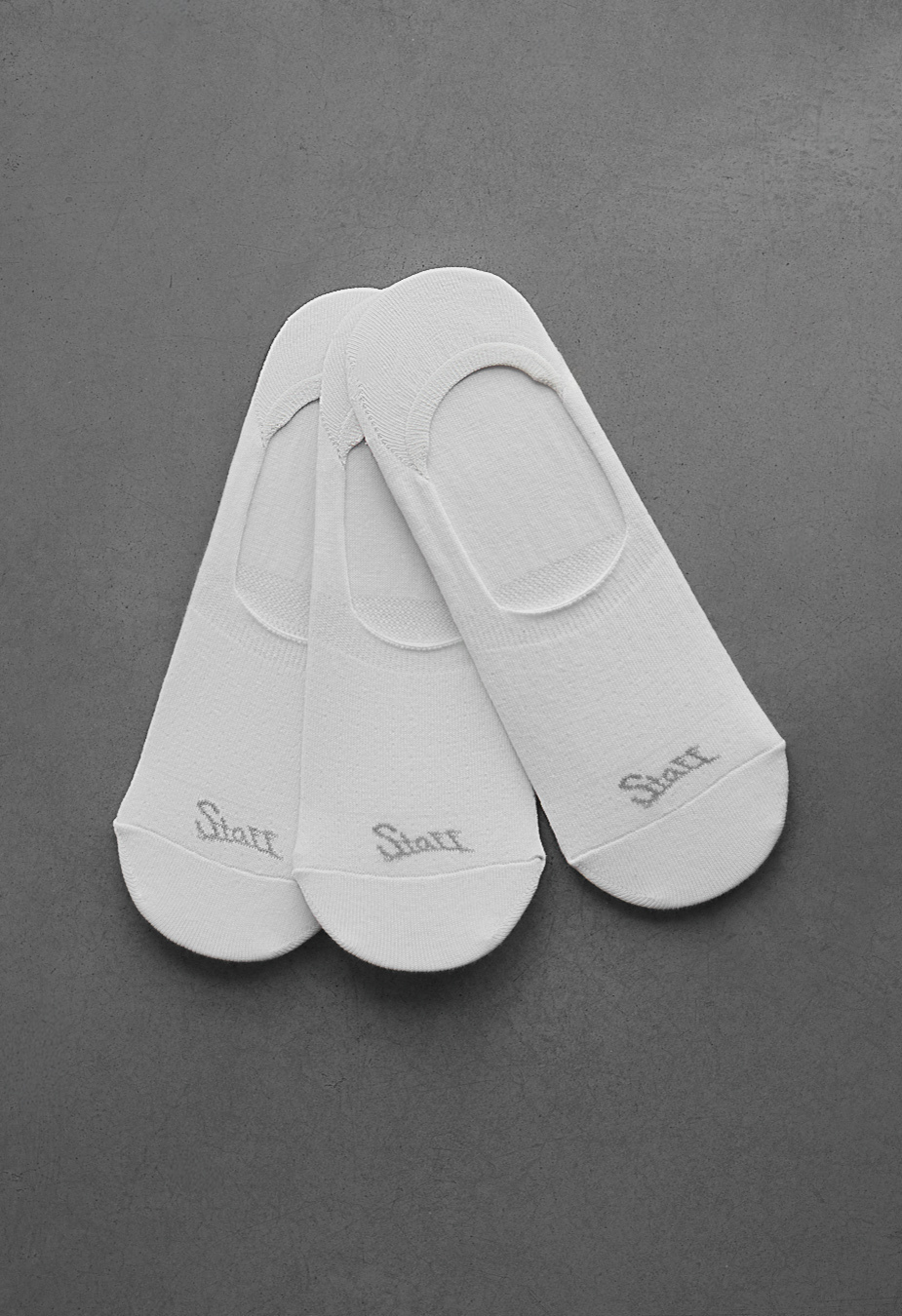 Skarpety Staff white (trzy pary) (r.39-42)