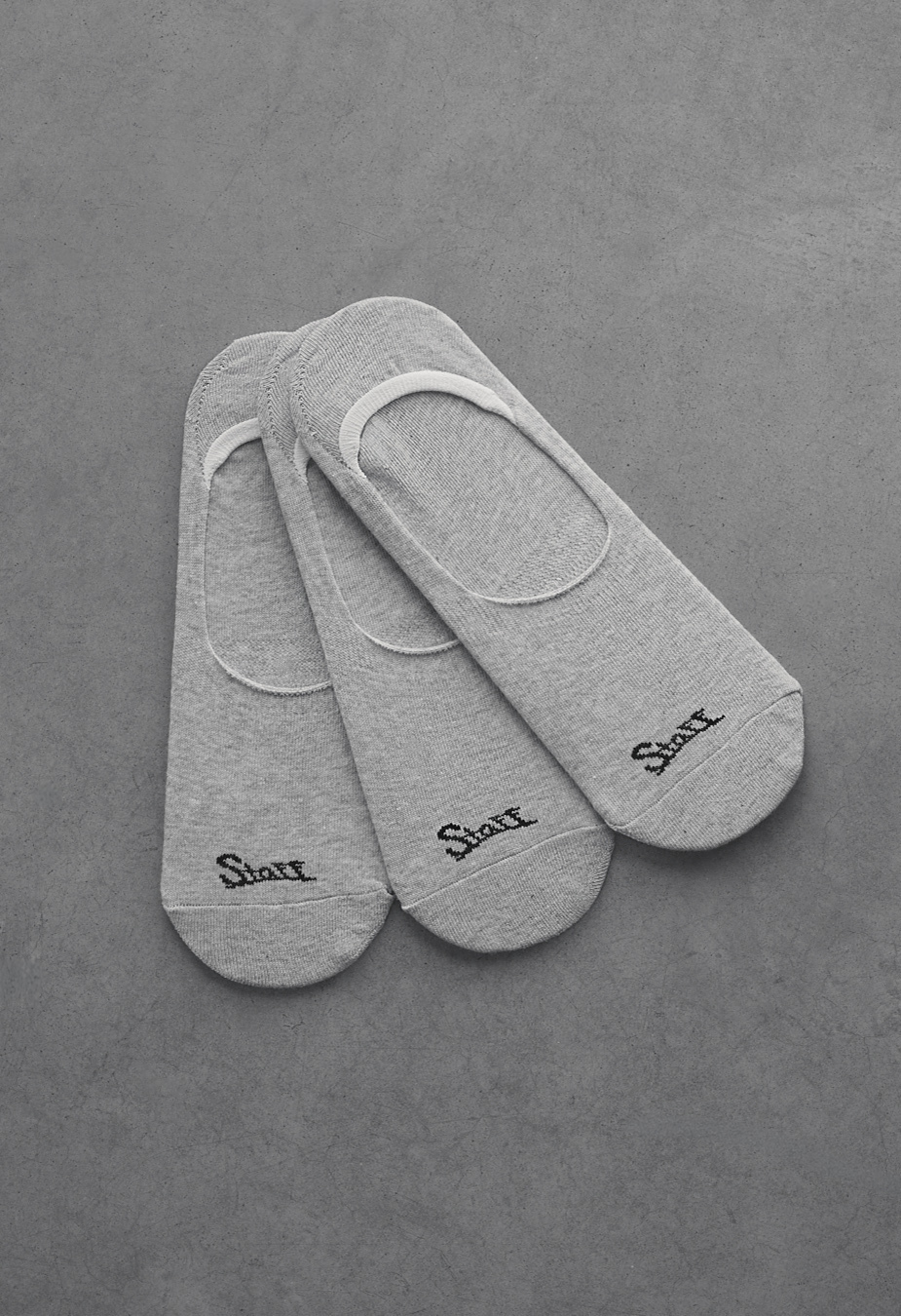 Skarpety Staff gray (trzy pary) (r.39-42)