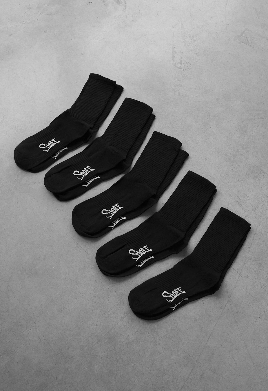 Skarpety Staff black logo (5 par) (r.39-42)