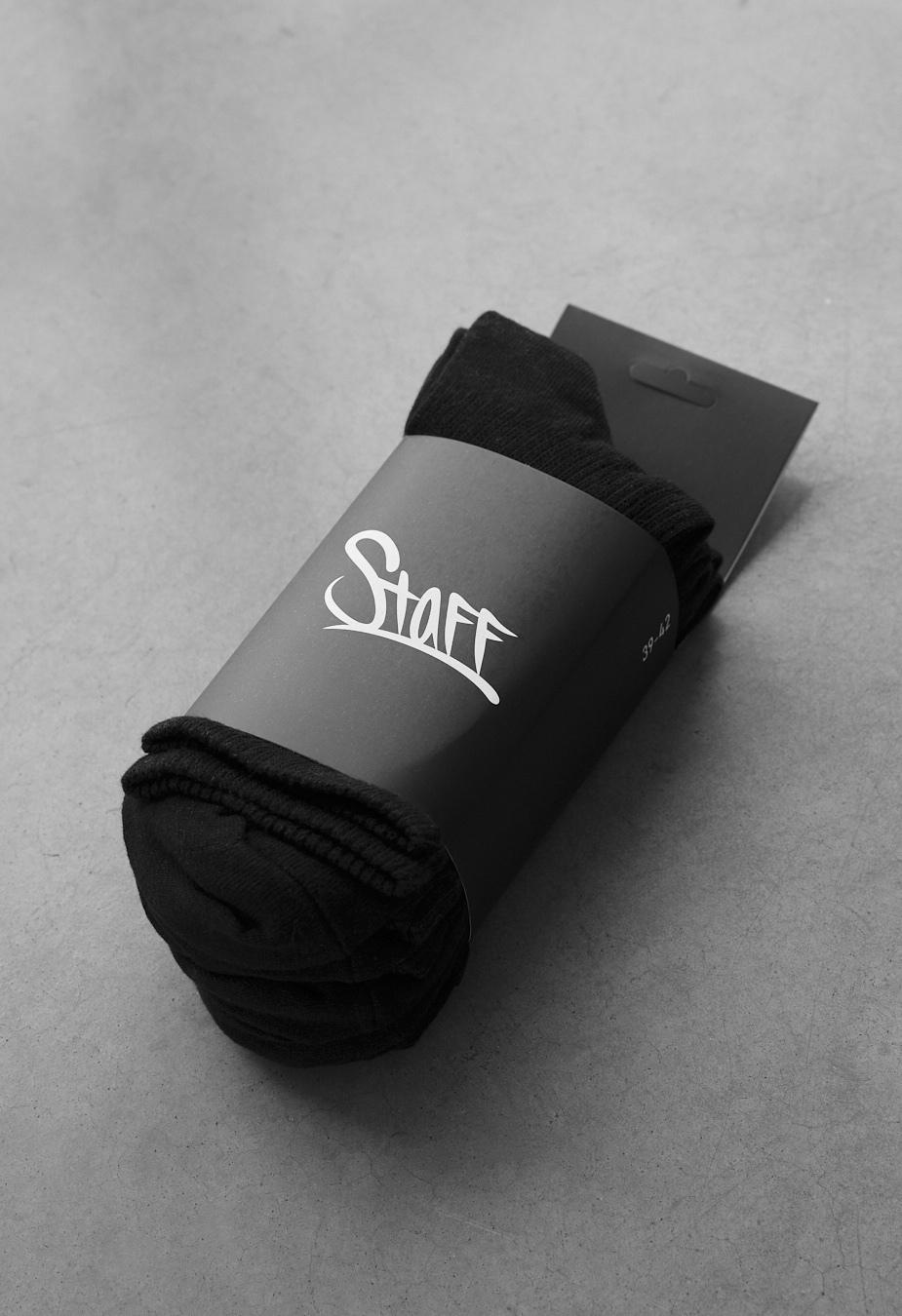 Skarpety Staff black logo (5 par) (r.39-42)