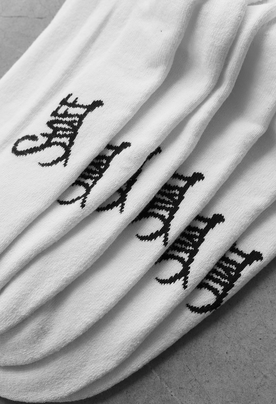 Skarpezy Staff white  (3 pary) (r.39-42) (ocieplane)