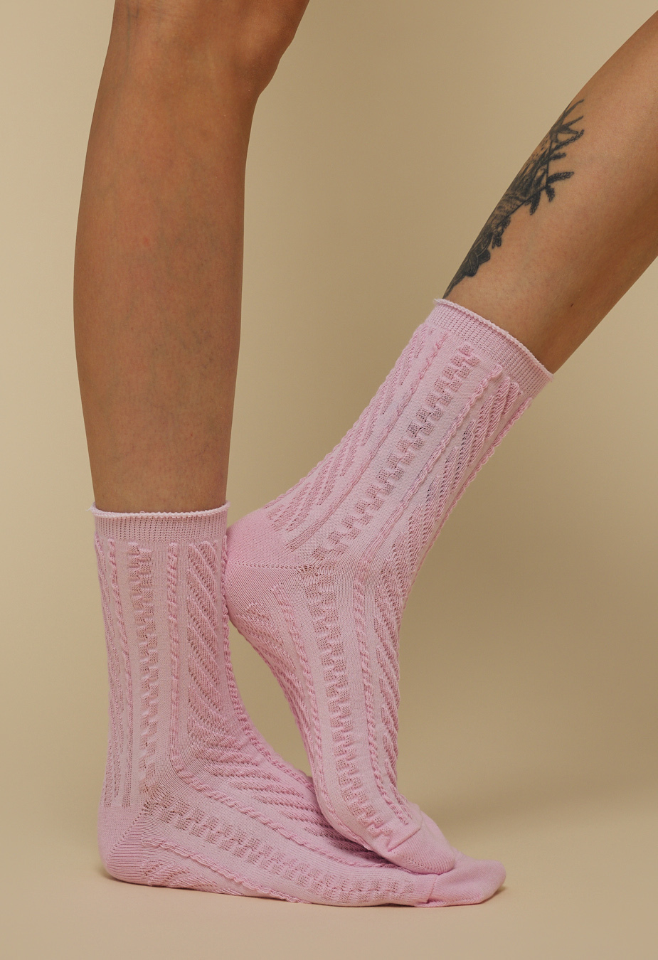 Skarpety Staff pink (r.36-40)