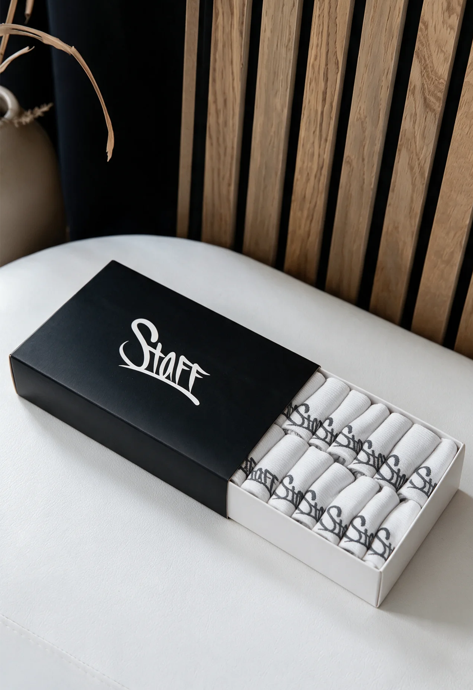 Skarpety Staff white logo (20 par) (r.39-41)