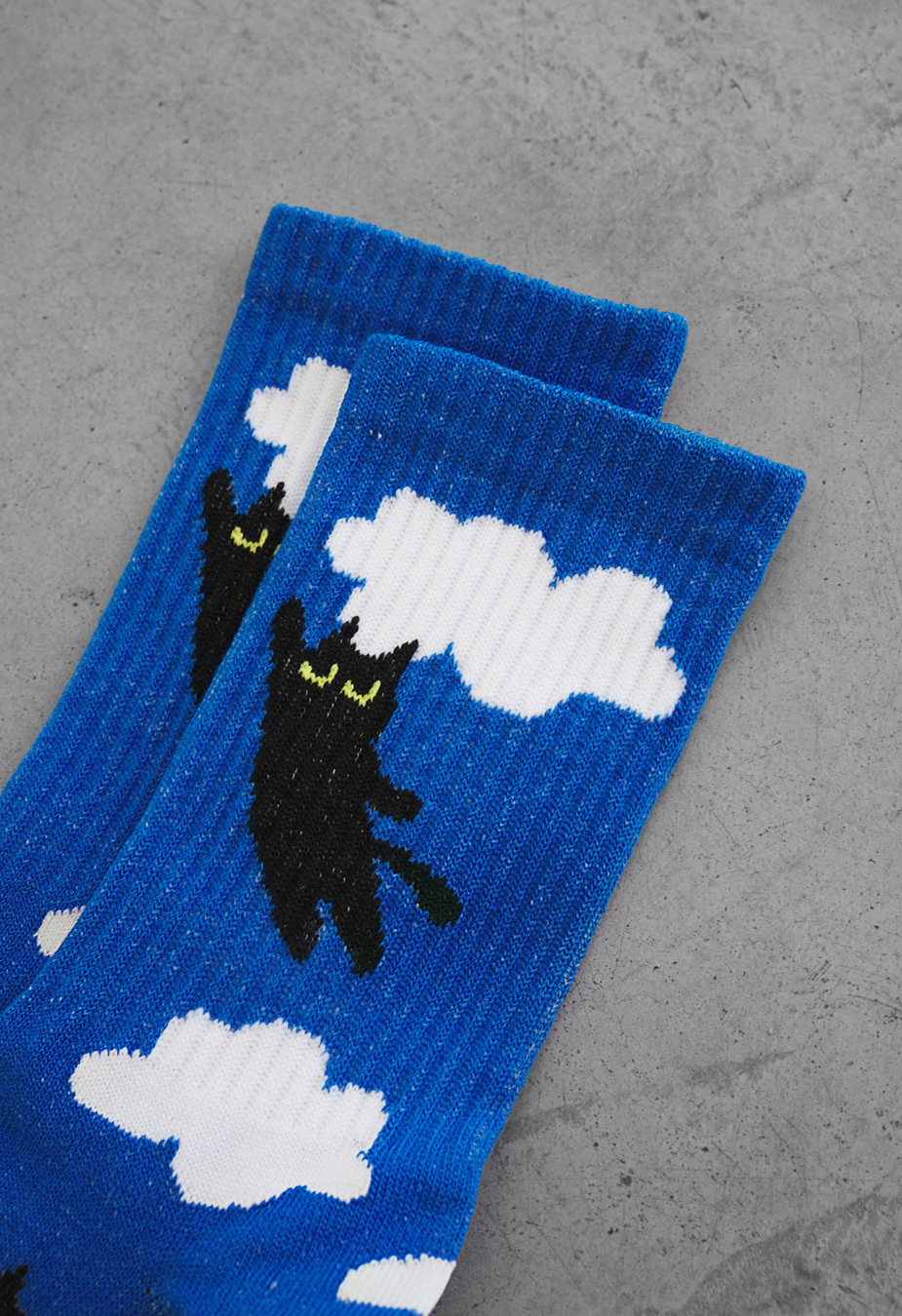Skarpety Staff Halloween cat & cloud